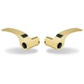Yale Real Living Milan Entry Lever Pair US3 (605) Bright Brass Finish YR05D83605